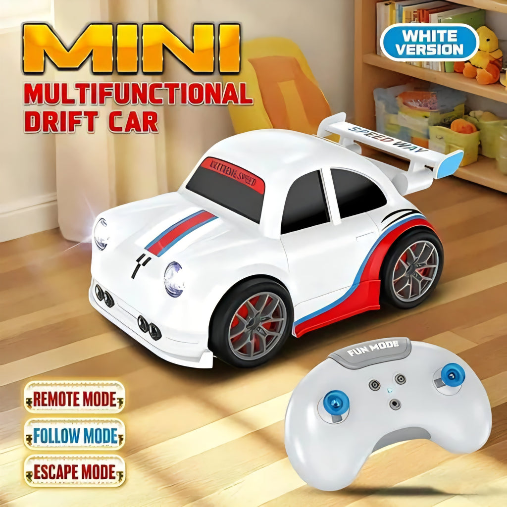 Mini Remote Control Intelligent Multifunctional Drift Car with Follow/Escape and Drift mode