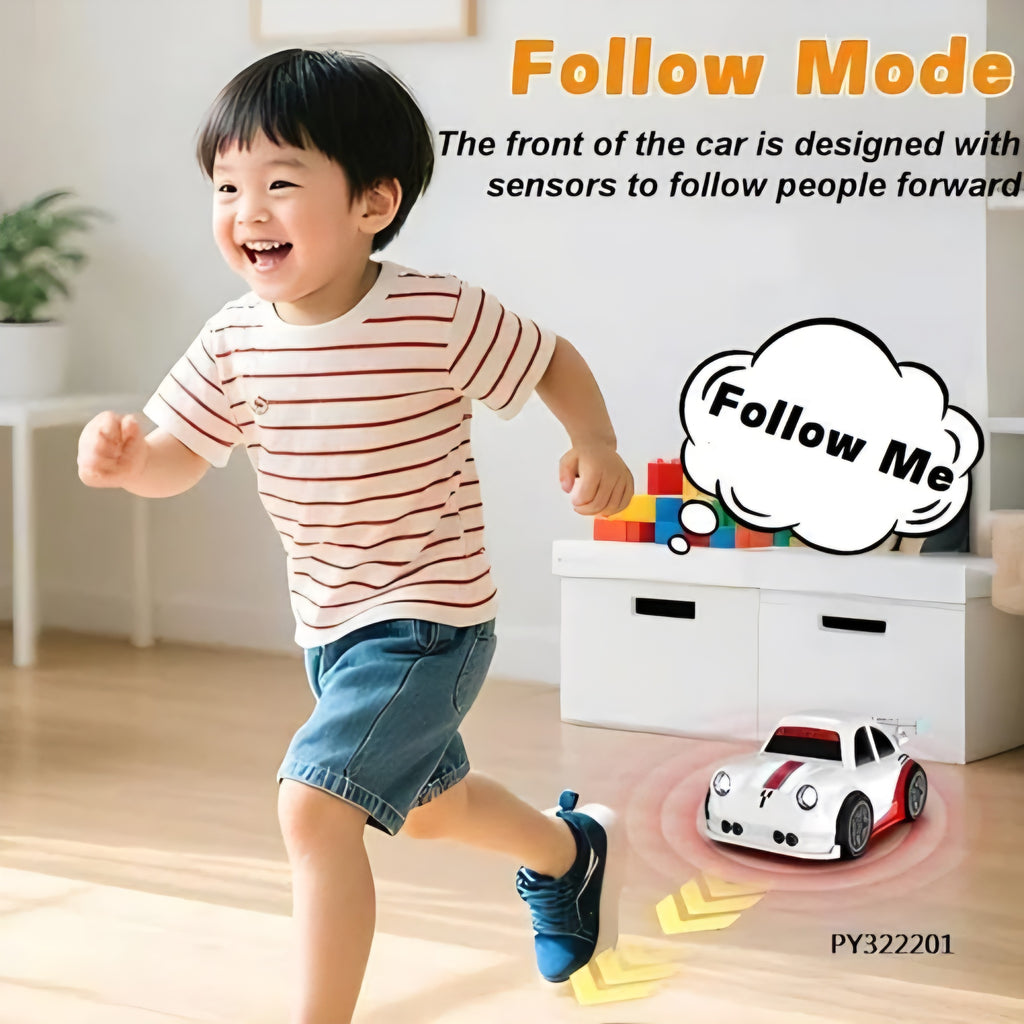 Mini Remote Control Intelligent Multifunctional Drift Car with Follow/Escape and Drift mode