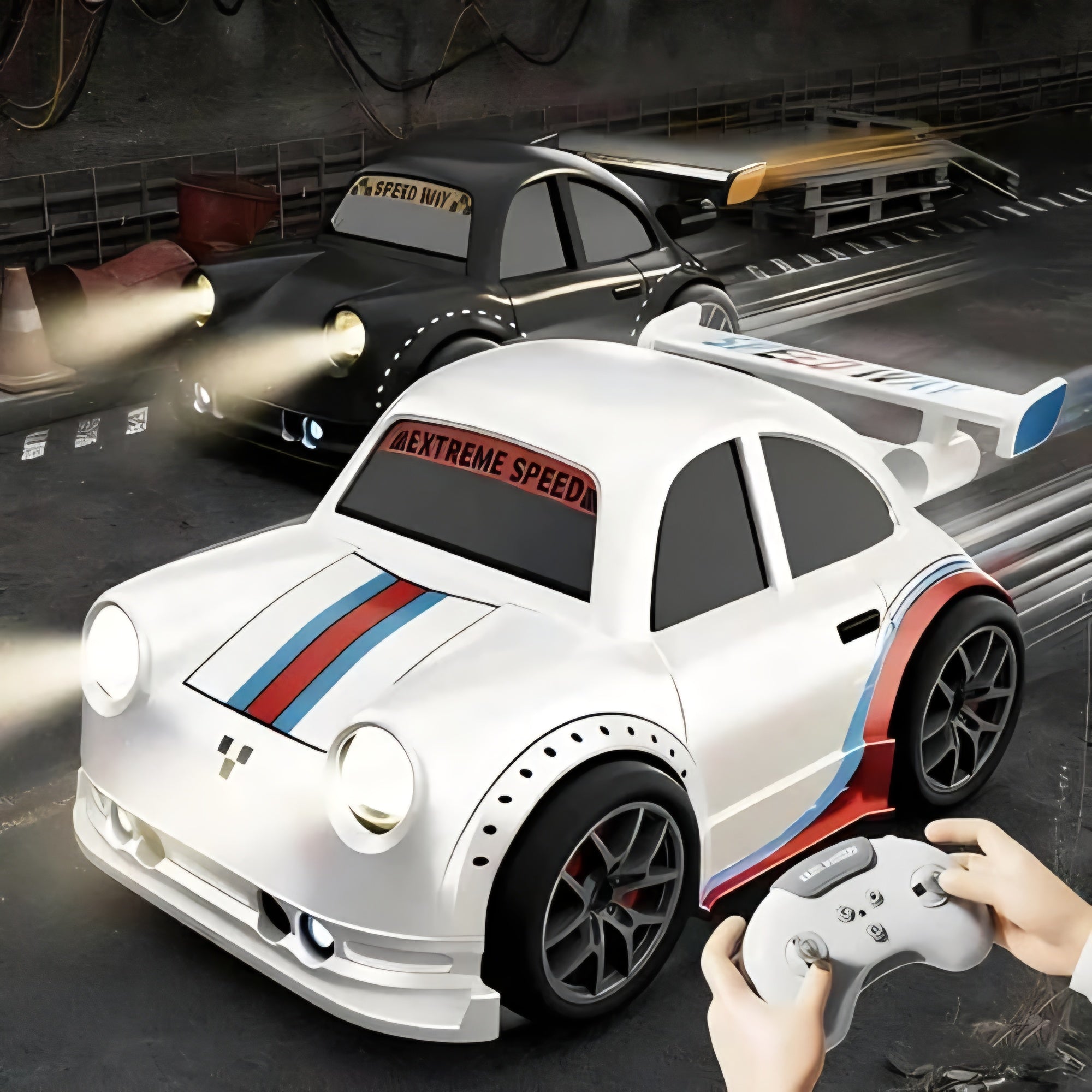 Mini Remote Control Intelligent Multifunctional Drift Car with Follow/Escape and Drift mode
