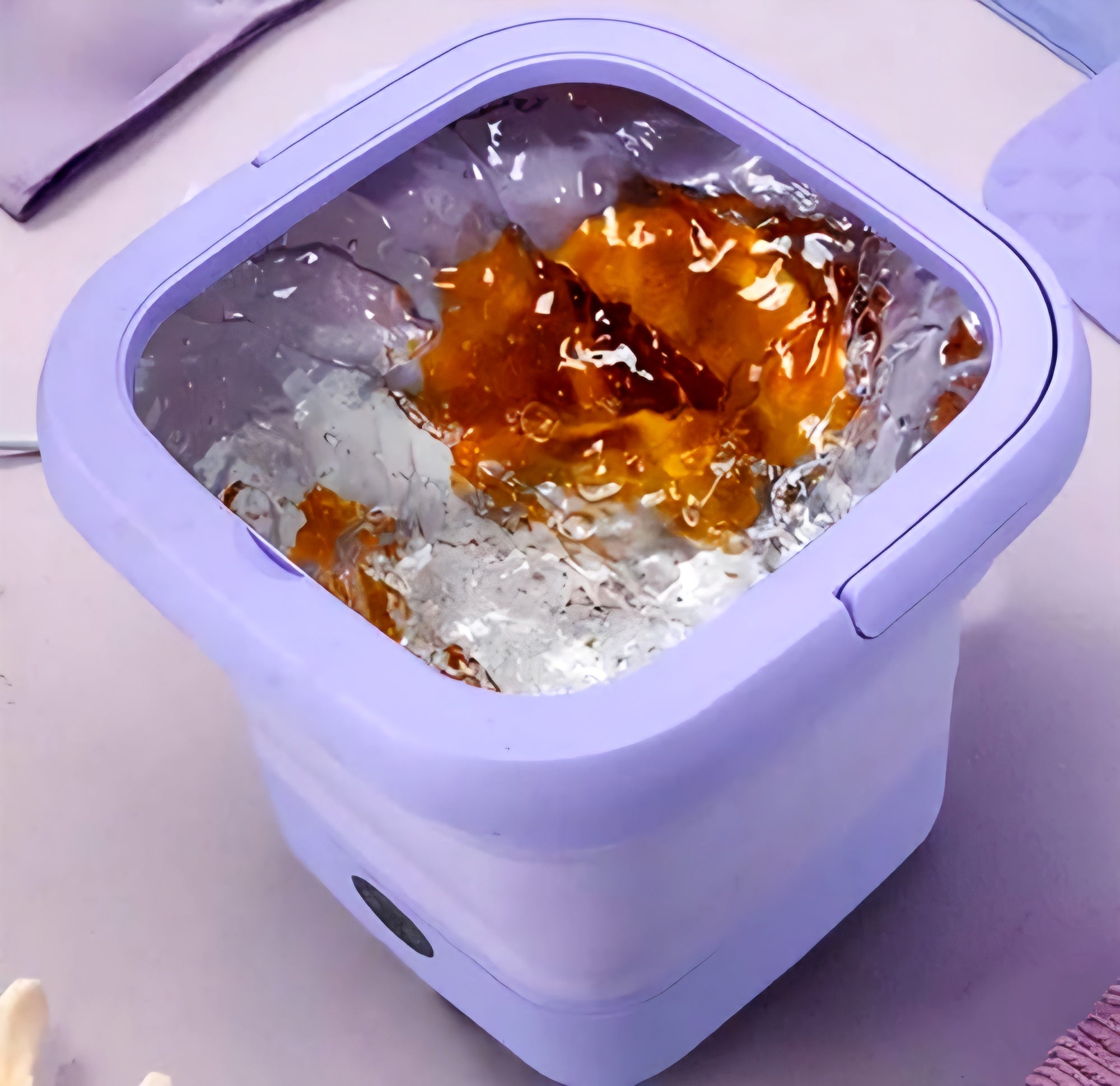 Foldable washing machine