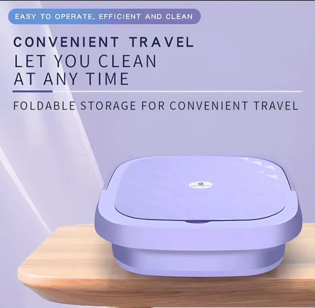 Foldable washing machine