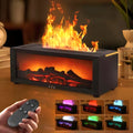 Fireplace Flame Aroma Diffusion Humidifier