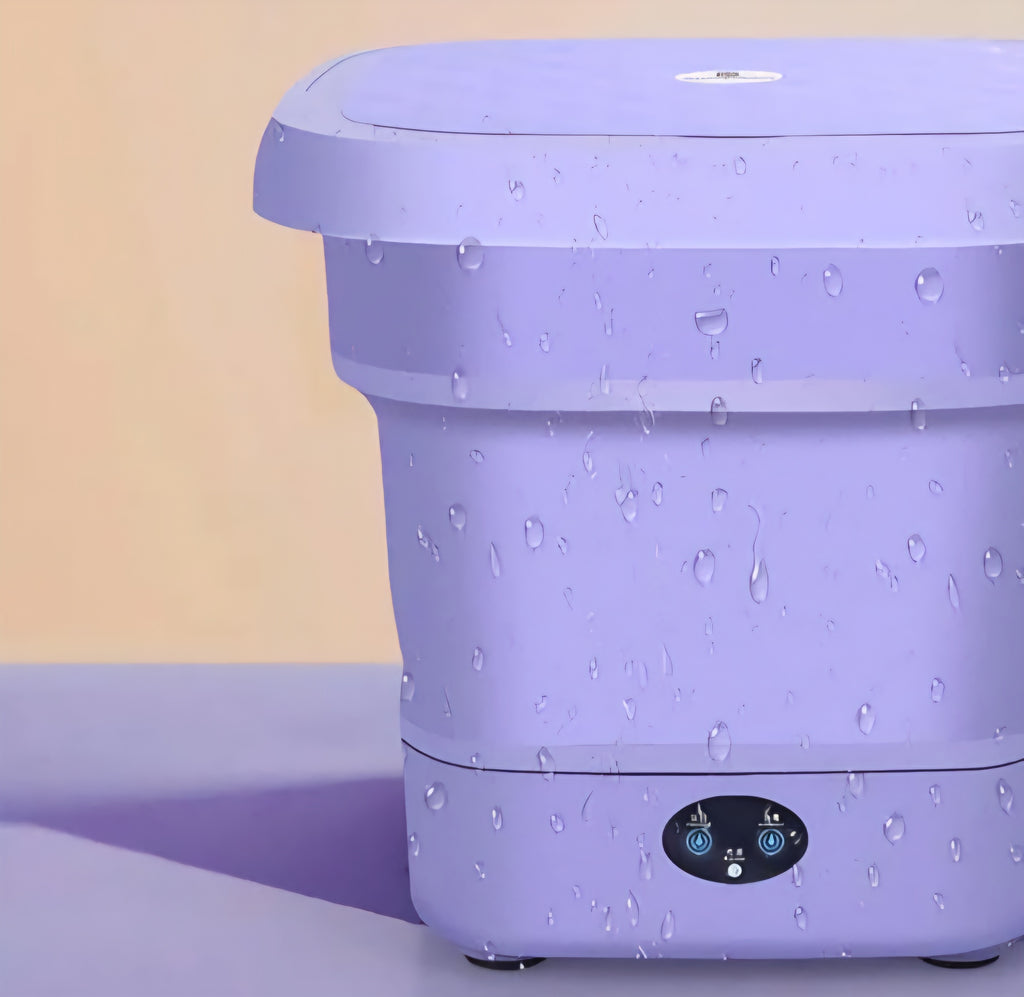 Foldable washing machine