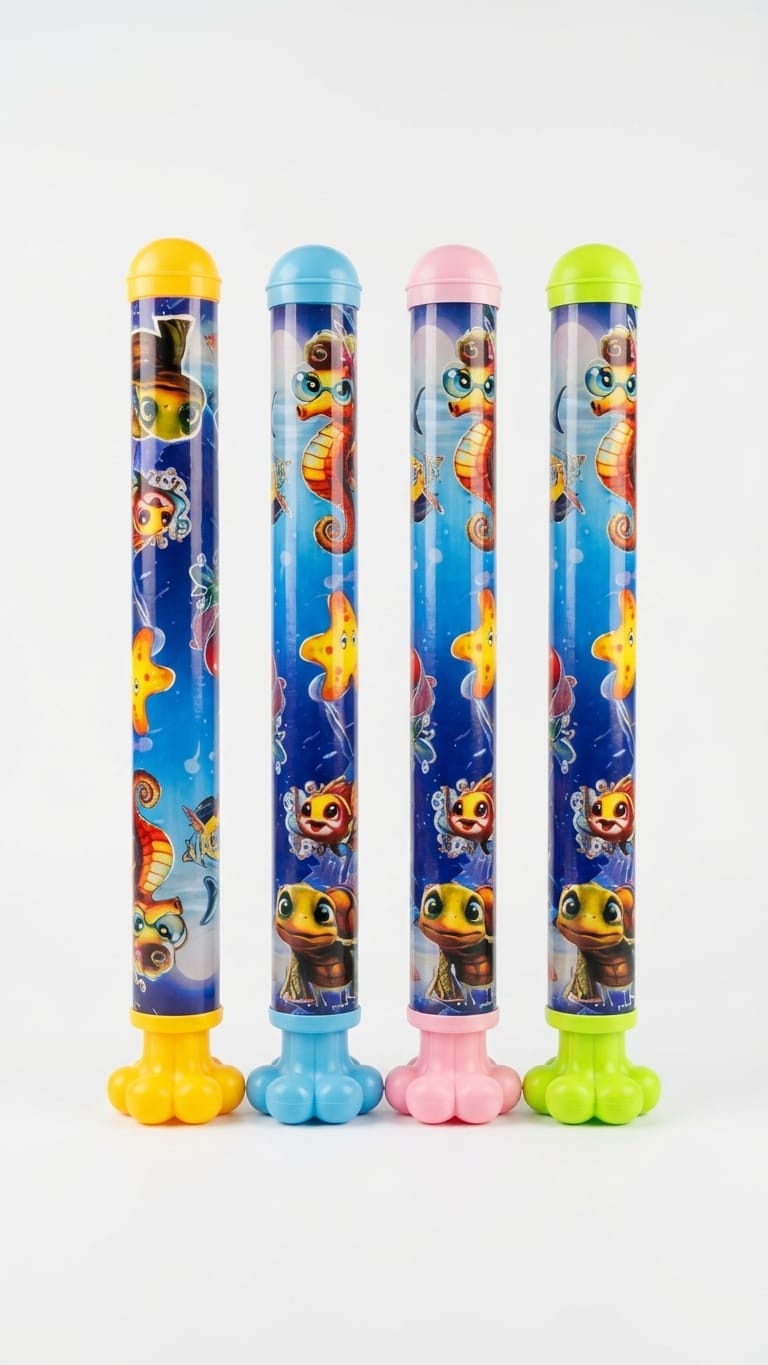 Fireworks Water Spray Gun for Kids | Pump Action Showerhead | Firework style water blaster